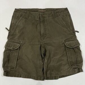 Vintage LL Bean Cargo Shorts Men's 34 Multi Pocket Hiking Y2K Tactical Military